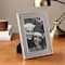 Simply Essentials™ 5" x 7" Gray with Silver Edge Frame by Studio Décor®